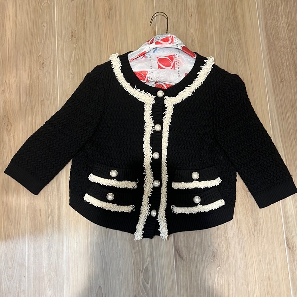 St. John couture knit sweater